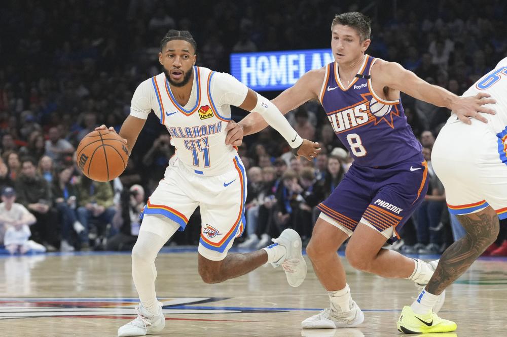 NBA官宣最新MVP榜：亚历山大稳居榜首 库里升第五詹姆斯第七